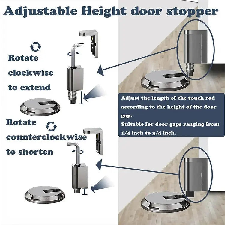 Stylish Floor Door Stop