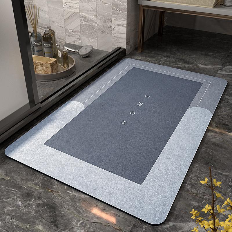 Ultra Absorbent Bathroom Floor Mat, Soft and Fast Drying
