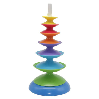 Colorful Kids Stacking Diabolo Tower