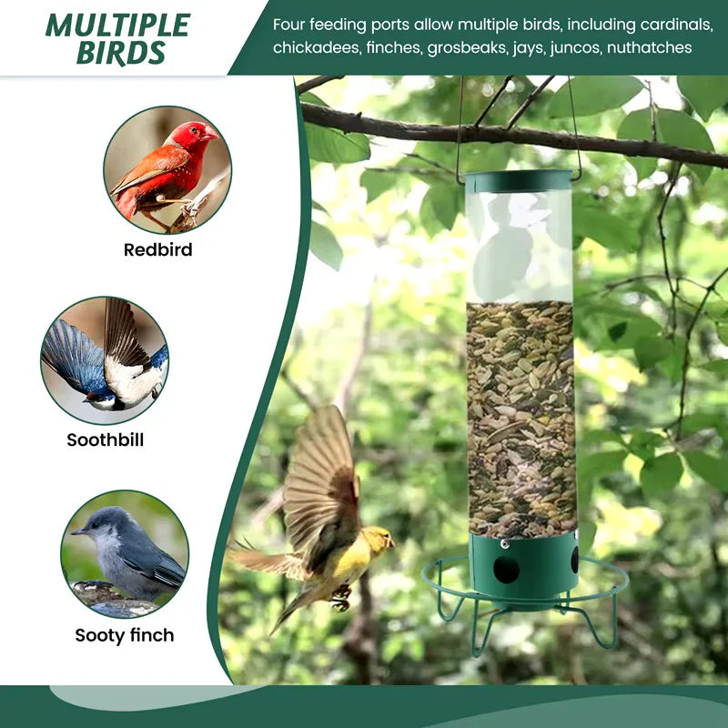 Wildlife Resistant Yard Bird Feeder