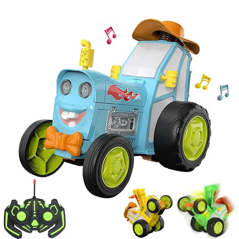 Turbo Powered Remote Control Jump Car