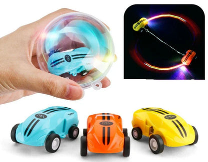 Cool LED Remote Control Stunt Car Toy