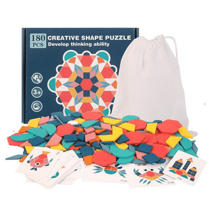 Colorful Geometric Jigsaw Puzzle - Befez
