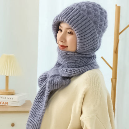Warm Windproof Hearing Protection Hat Set