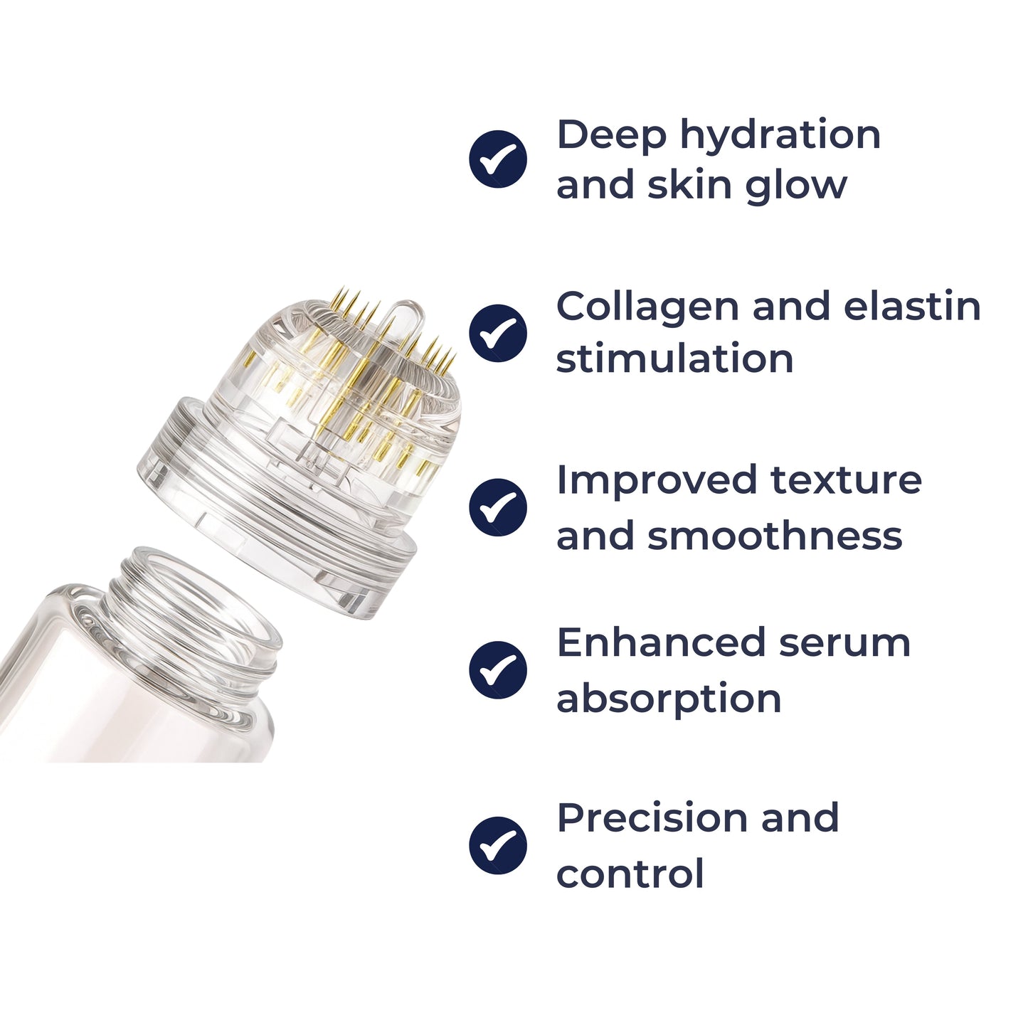 Advanced Microneedle Roller for Glowing Skin Care