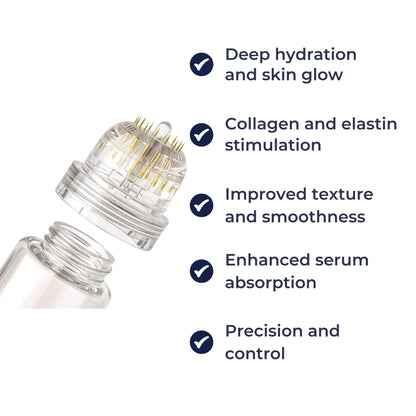 Advanced Microneedle Roller for Glowing Skin Care