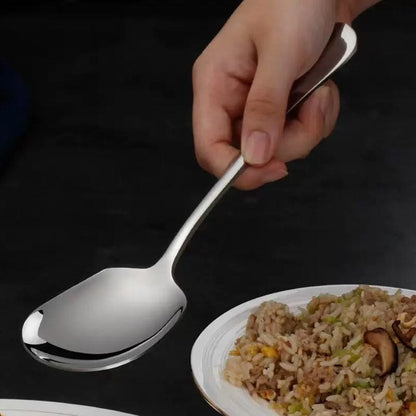 Durable Stainless Steel Square Spoon