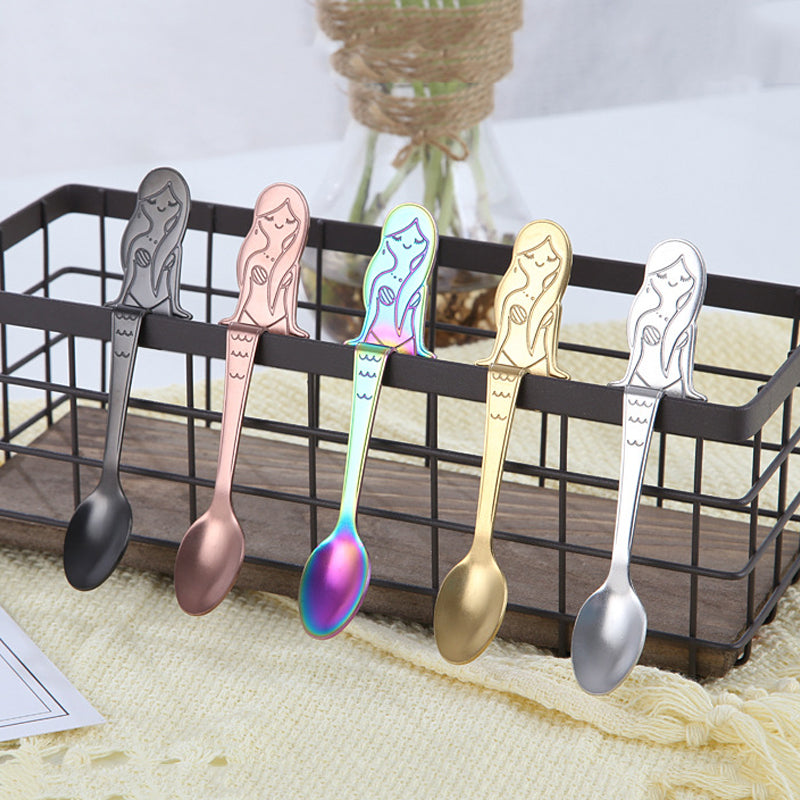 Colorful Mermaid Spoon