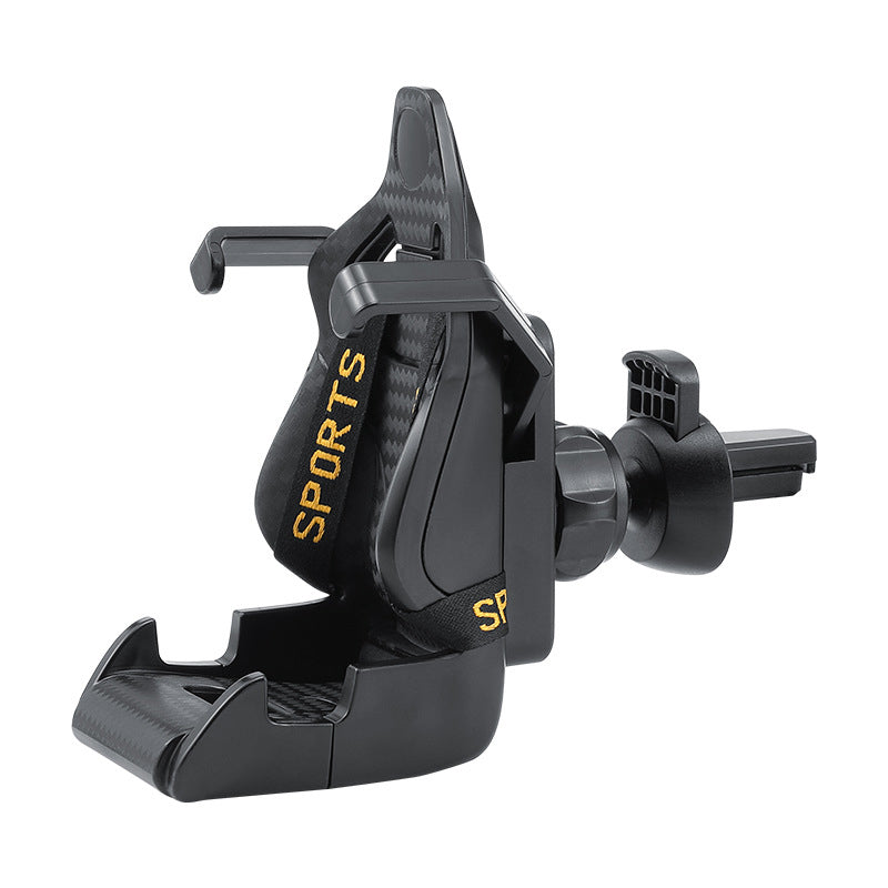 Racing Car Phone Mount with Adjustable Belt