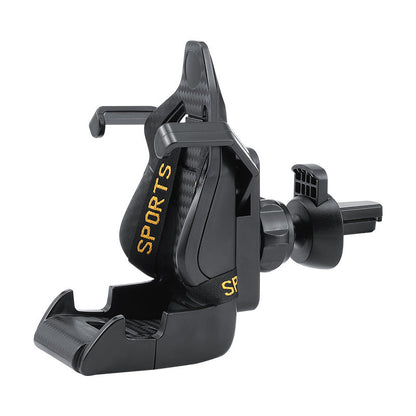Racing Car Phone Mount with Adjustable Belt
