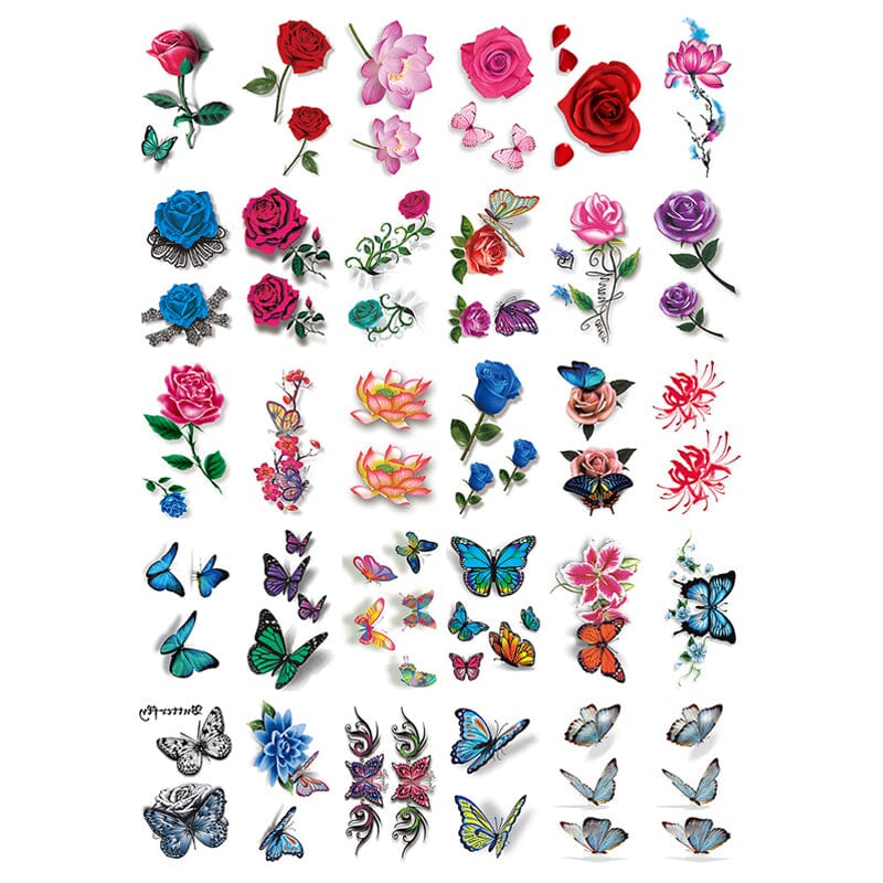 Cool 3D Temporary Tattoo Sticker