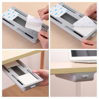 Compact Under Desk Storage Drawer