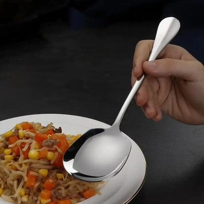 Durable Stainless Steel Square Spoon