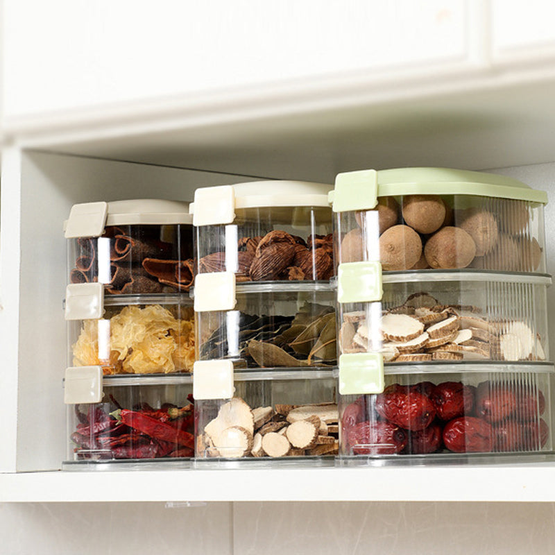 Spice Organizer Multi Compartment Storage Container