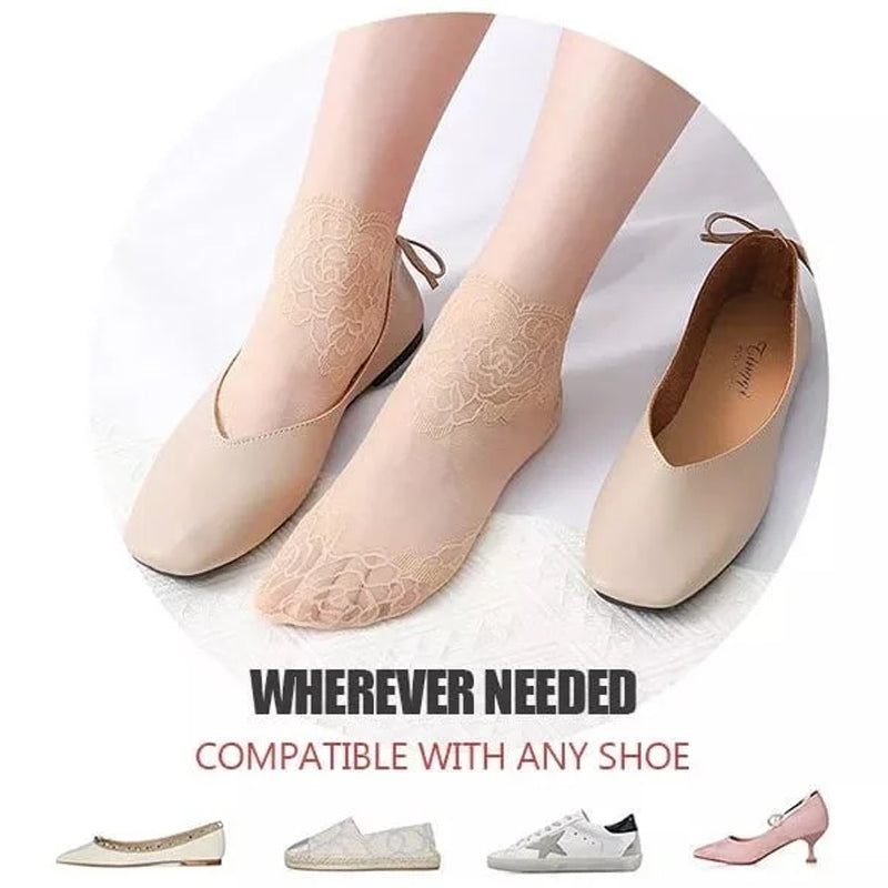 Befez | Women's Elegant Lace Ankle Socks