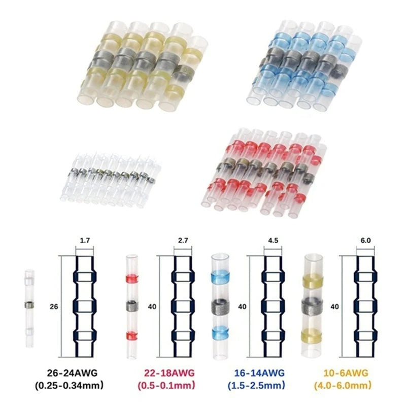 Waterproof Soldering Wire Connectors