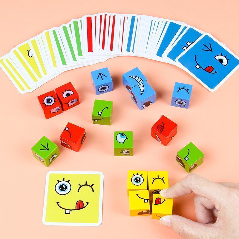 Colorful Interlocking Brick Toys