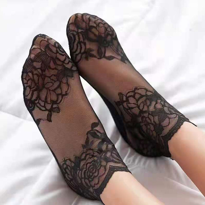 Befez | Women's Elegant Lace Ankle Socks