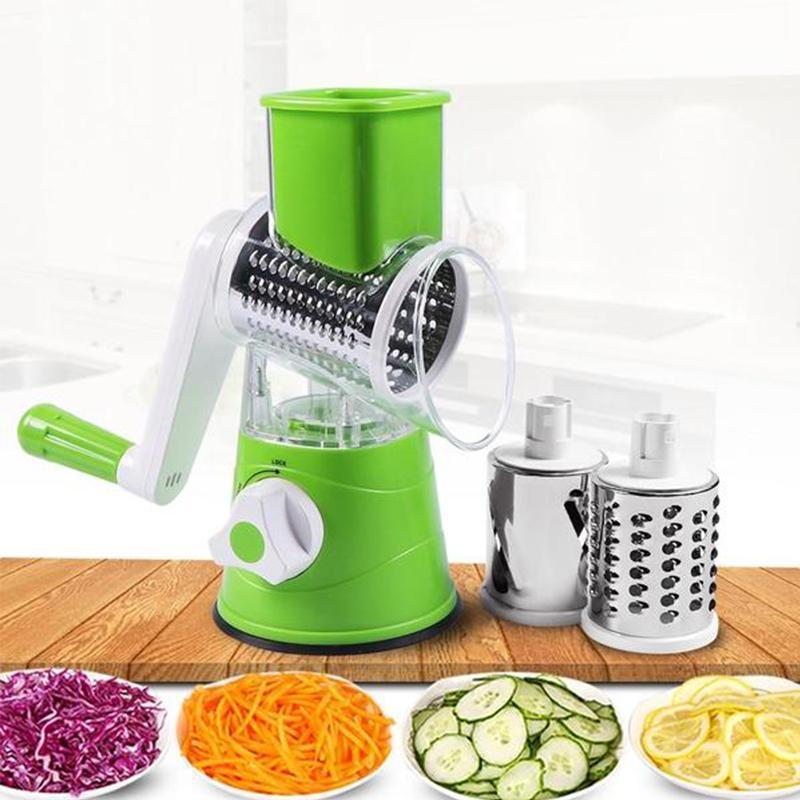 3 in 1 Kitchen Grater Slicer Shredder