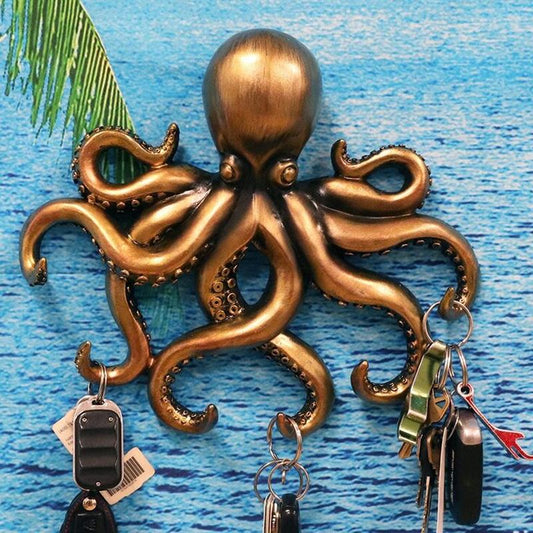 Colorful Octopus Key Hook Rack - Befez