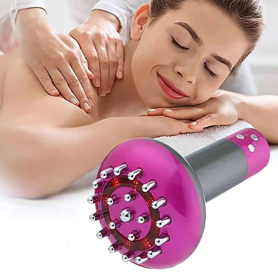 Relaxing Electric Massage Brush for Skin Toning