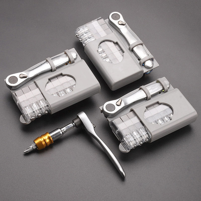 Compact Multi-Bit Screwdriver Set