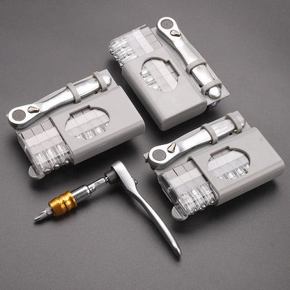 Compact Multi-Bit Screwdriver Set