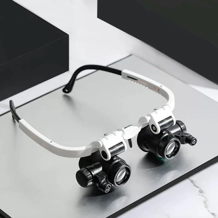 VisionPro HD Magnifying Glasses with LED Light