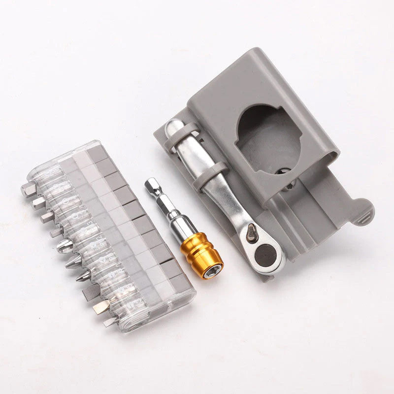 Compact Multi-Bit Screwdriver Set