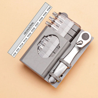 Compact Multi-Bit Screwdriver Set