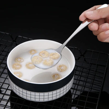 Durable Stainless Steel Square Spoon