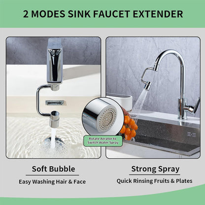 Adjustable Faucet Aerator Extender