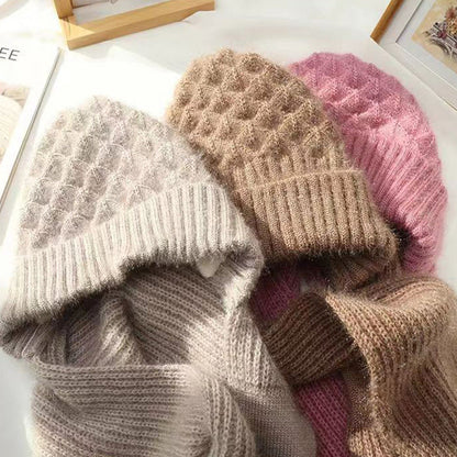 Warm Windproof Hearing Protection Hat Set