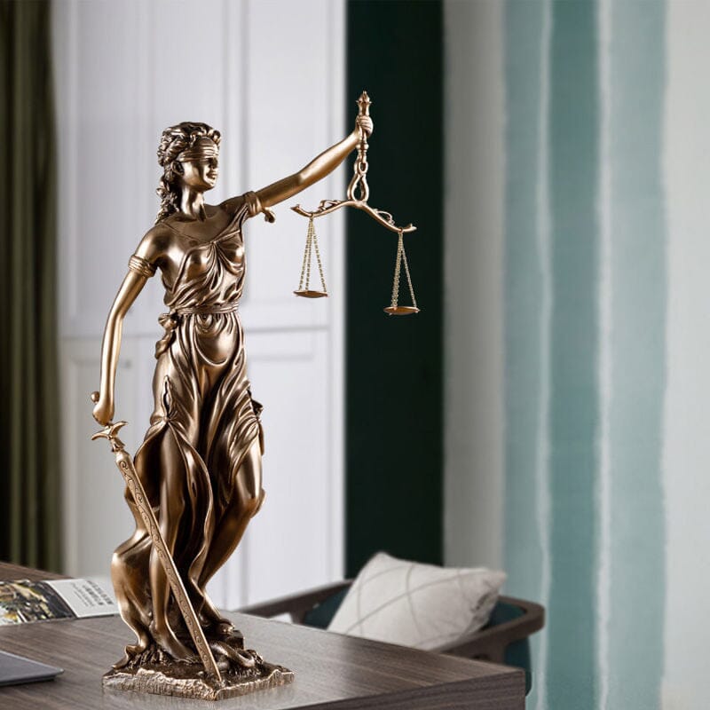 Beautiful Lady Justice Figurine Statue - Befez