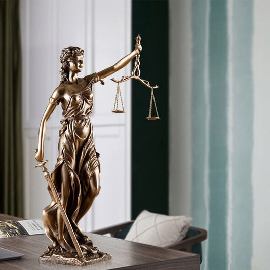 Beautiful Lady Justice Figurine Statue - Befez