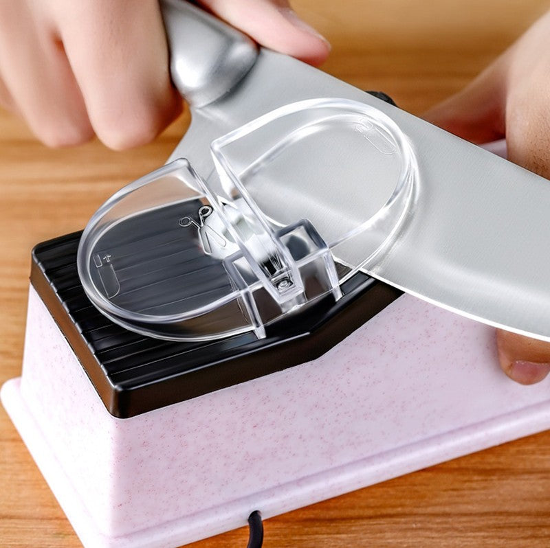 Easy Knife Sharpener with 6 Replaceable Grinding Stones - Befez