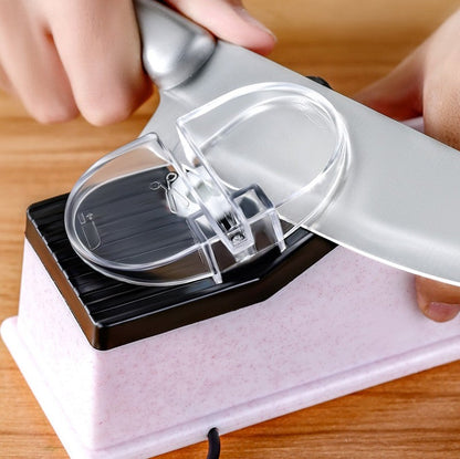 Easy Knife Sharpener with 6 Replaceable Grinding Stones - Befez