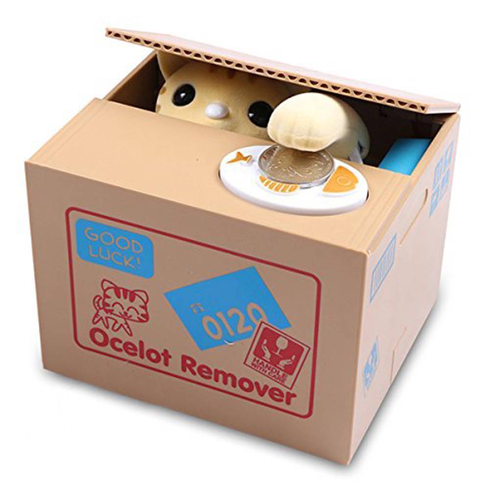 Fun Kitty Money Box