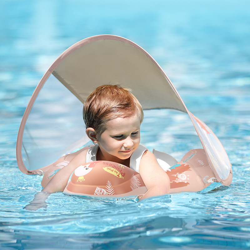 Kids Inflatable Pool Float with Sun Shade - Befez