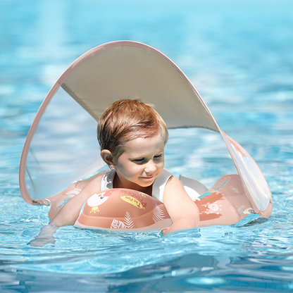 Kids Inflatable Pool Float with Sun Shade - Befez