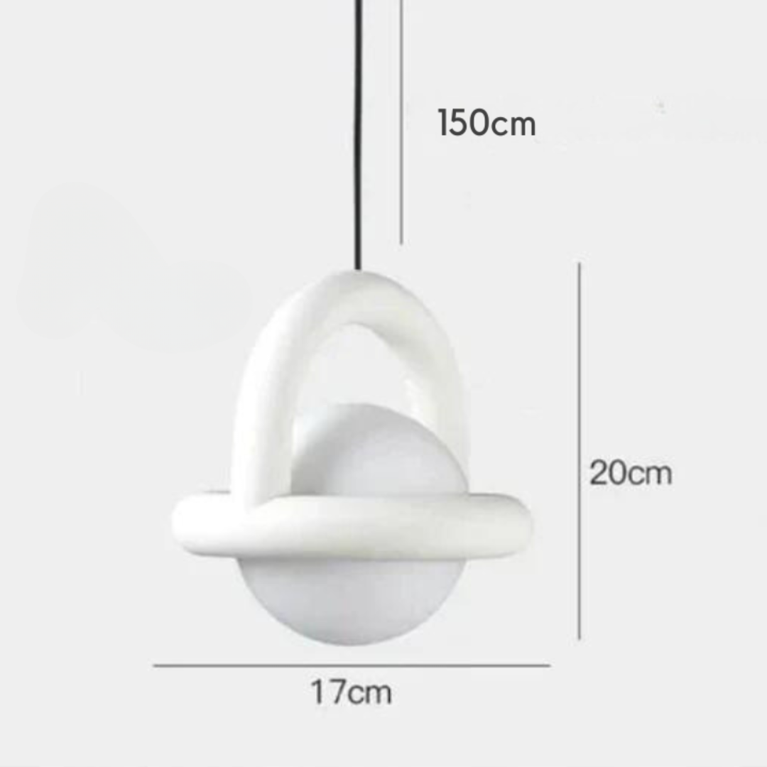 Befez | Luxe Round LED Hanging Lamp