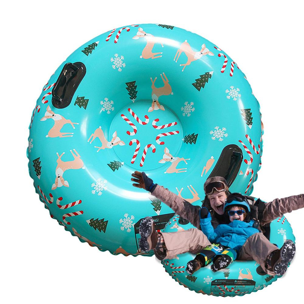 Fun Winter Snow Tube with Double Grip Handles - Befez
