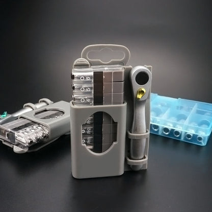 Compact Multi-Bit Screwdriver Set