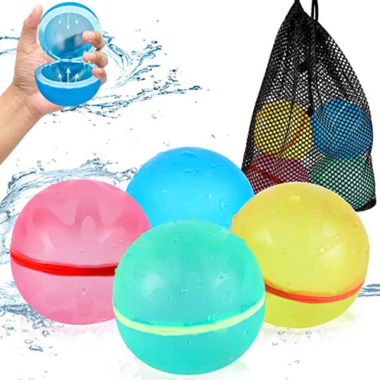 Colorful Pool Splash Balls Reusable Water Toys - Befez