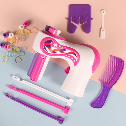 Fun Kids Hair Braider Kit with Beads & Accessories