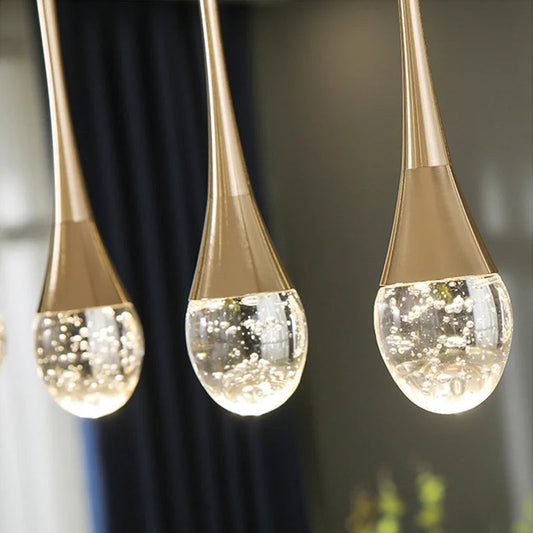 Stylish Glass Pendant Light with Soft Warm Glow - Befez