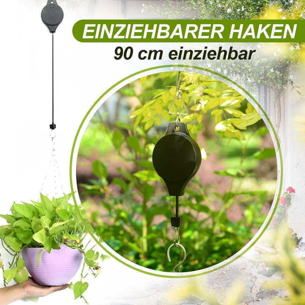 Adjustable Rope Pulley for Hanging Plants and Bird Feeders