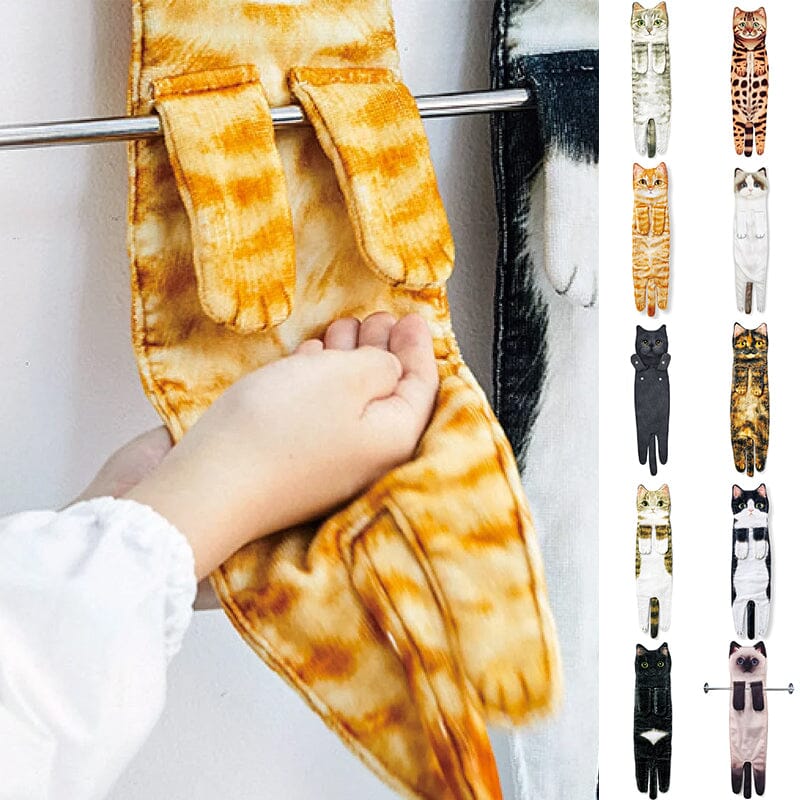 Adorable Kitty Bath Towel