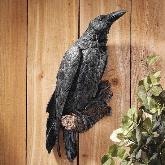 Dark Decorative Bird Figurine - Befez
