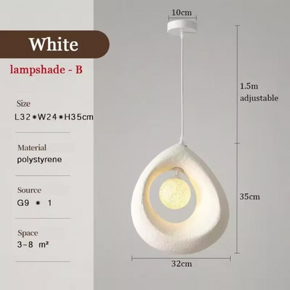 Simple Asian Style Hanging Light Pendant